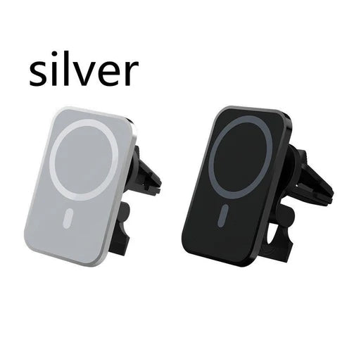 Magnetic Car Wireless Charger 15W | Fast Charging Car Phone Holder