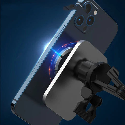 Magnetic Car Wireless Charger 15W | Fast Charging Car Phone Holder
