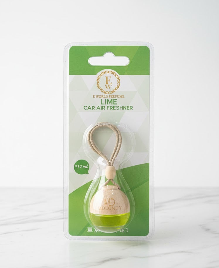 Lime Car Air Freshener | Long-Lasting Fresh Scent