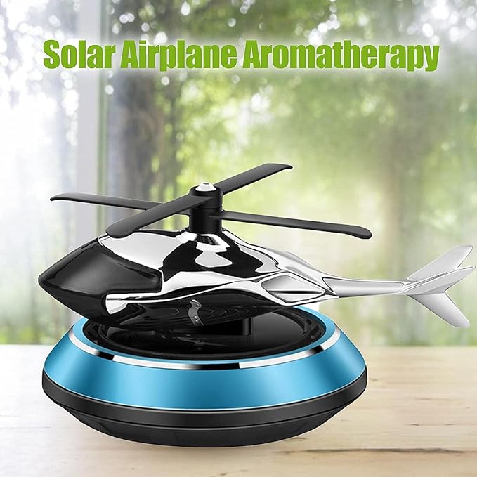 Helicopter Car Air Freshener Odor Eliminator & Air Purifier
